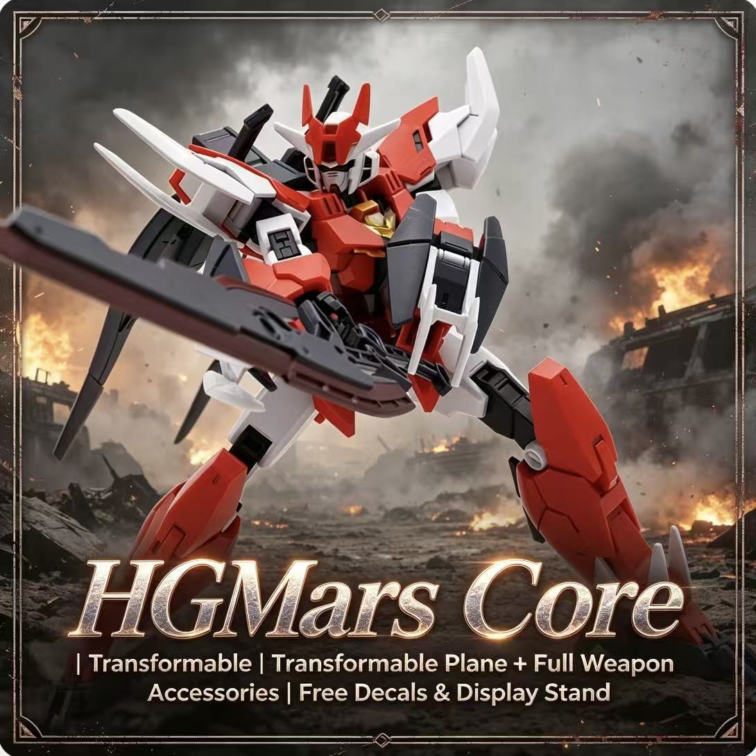 008A HG 1/144 Mars Core Warrio - Model Kit Zeus ulasan dan harga