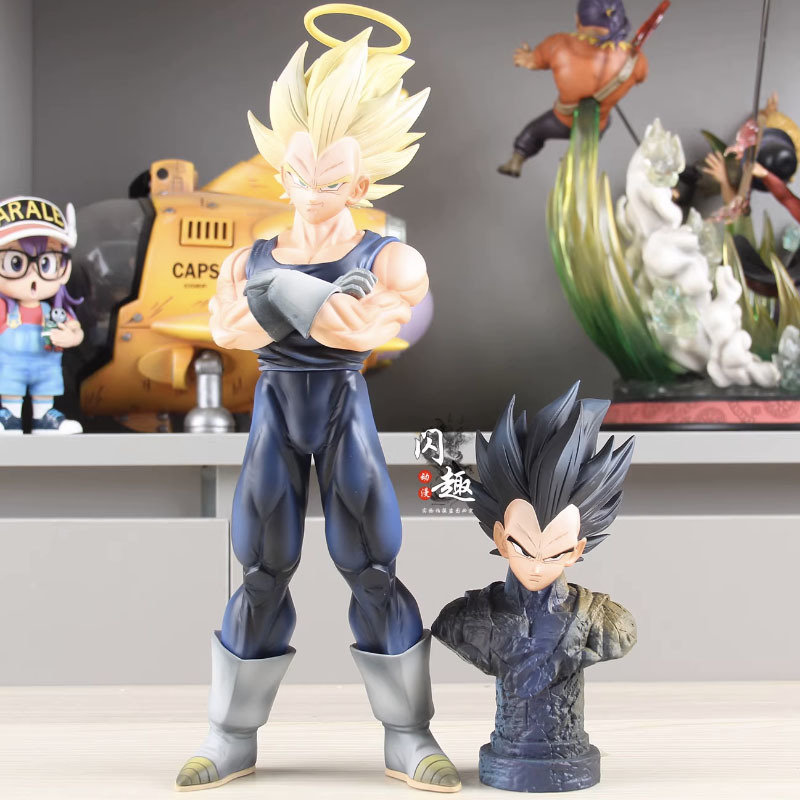 YJ Majin Vegeta Figurine with  - Model Kit Zoid ulasan dan harga