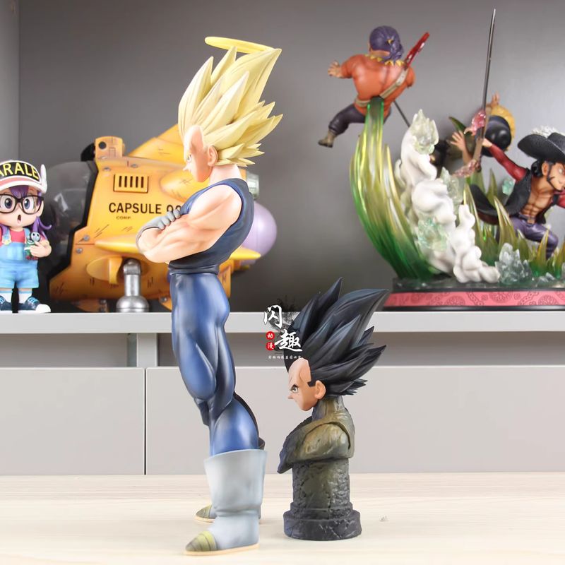 YJ Majin Vegeta Figurine with  - Model Kit Zoid ulasan dan harga