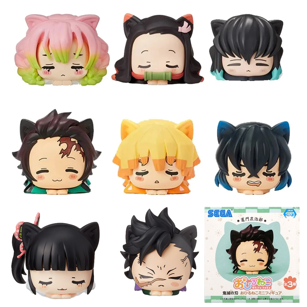 6Pcs/1 Set Anime Demon Slayer  - Model Kit Zenitsu ulasan dan harga