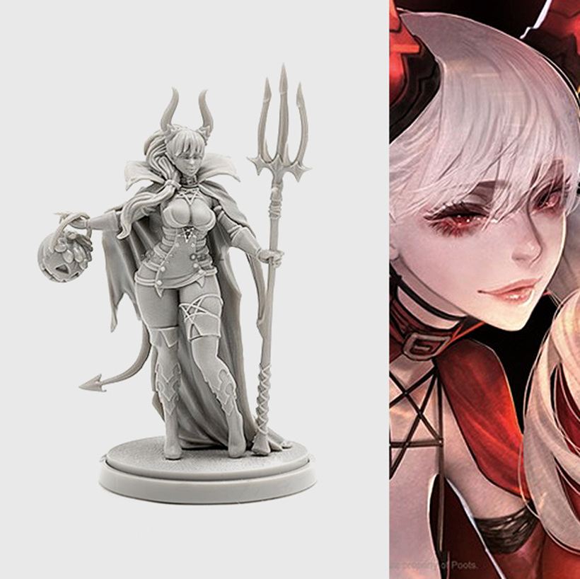 model kit resin kit  KINGDOM D - Model Kit Kotobukiya ulasan dan harga